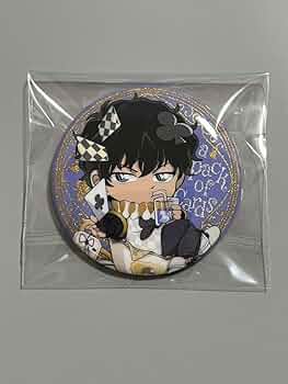 【コナン】一番カフェ　ジン　缶バッジ コナン】一番カフェ ジン 缶バッジ